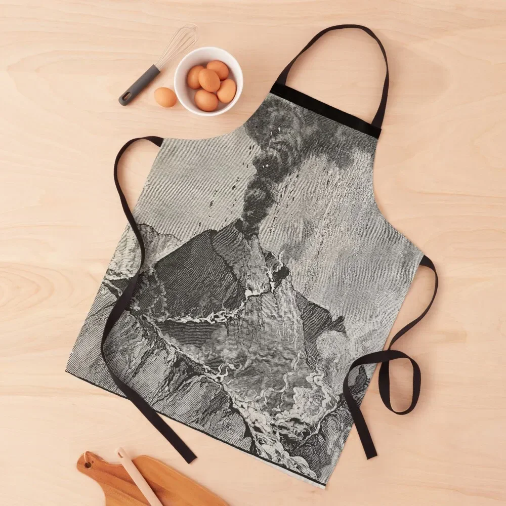 Mt. Vesuvius,vintage illustration, 1756 Apron professional hairdresser chef for man Apron
Mt. Vesuvius,vintage illustration, 1756 Apron professional hairdresser chef for man Apron