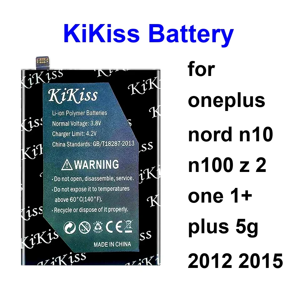 Mobile Phone Battery Safe BLP785 BLP861 BLP815 4800-5550Mah For Oneplus Nord N10 N100 Z 2 One 1+ Plus 5G 2012 2015
Mobile Phone Battery Safe BLP785 BLP861 BLP815 4800-5550Mah For Oneplus Nord N10 N100 Z 2 One 1+ Plus 5G 2012 2015