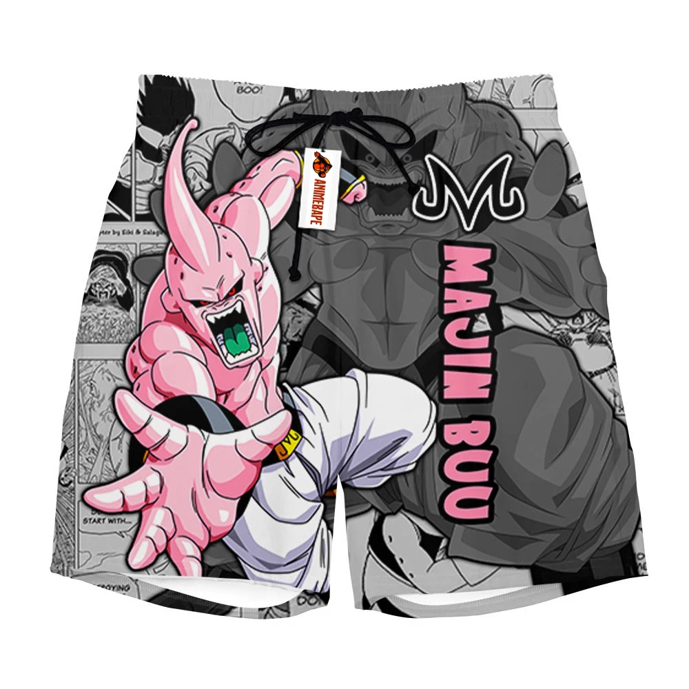Summer New Dragon Ball Z Majin Buu Manga Style Print Quick Dry Shorts Men Anime Majin Symbol Casual Breathable Beach Shorts
Summer New Dragon Ball Z Majin Buu Manga Style Print Quick Dry Shorts Men Anime Majin Symbol Casual Breathable Beach Shorts