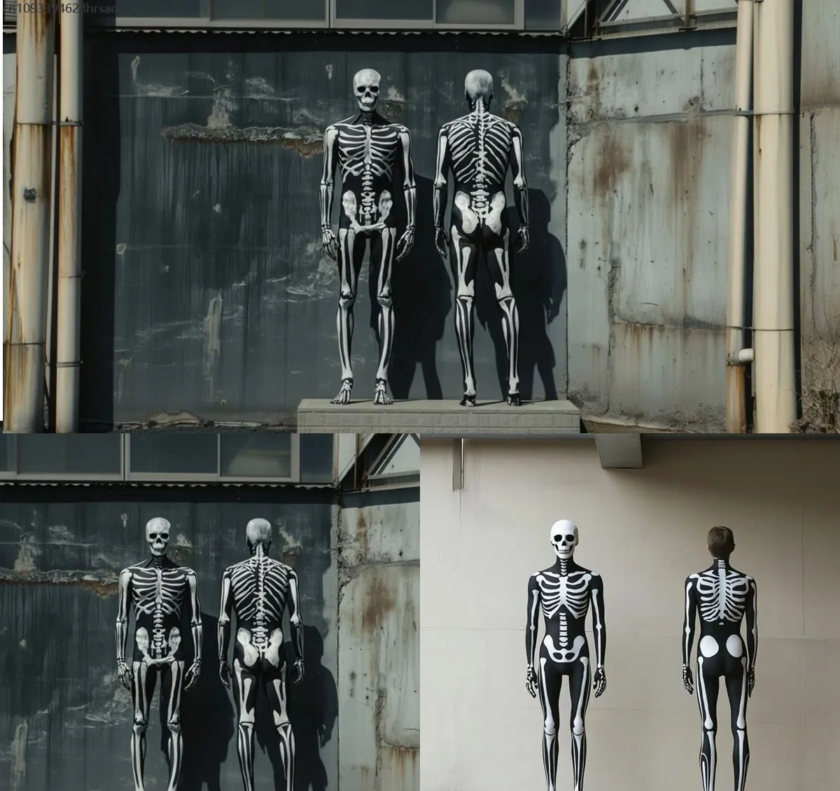 Halloween Men Women Skeleton Cosplay Jumpsuit and Mask Party Skull Steampunk Costume Elastic Bodysuits Romper
Halloween Men Women Skeleton Cosplay Jumpsuit and Mask Party Skull Steampunk Costume Elastic Bodysuits Romper