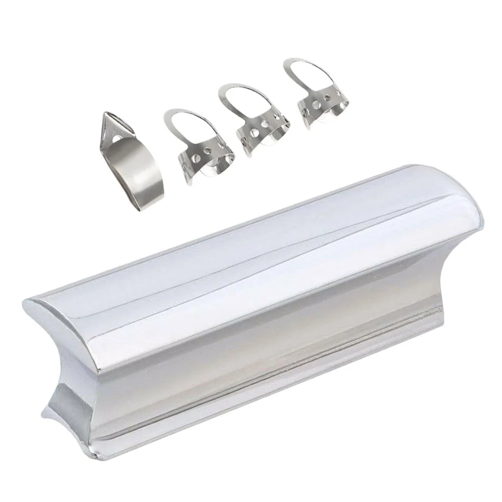 5 Pcs Electric Guitar Sound Bar Stainless Slide Metal Slides Tone Bars Steel Standard for
5 Pcs Electric Guitar Sound Bar Stainless Slide Metal Slides Tone Bars Steel Standard for