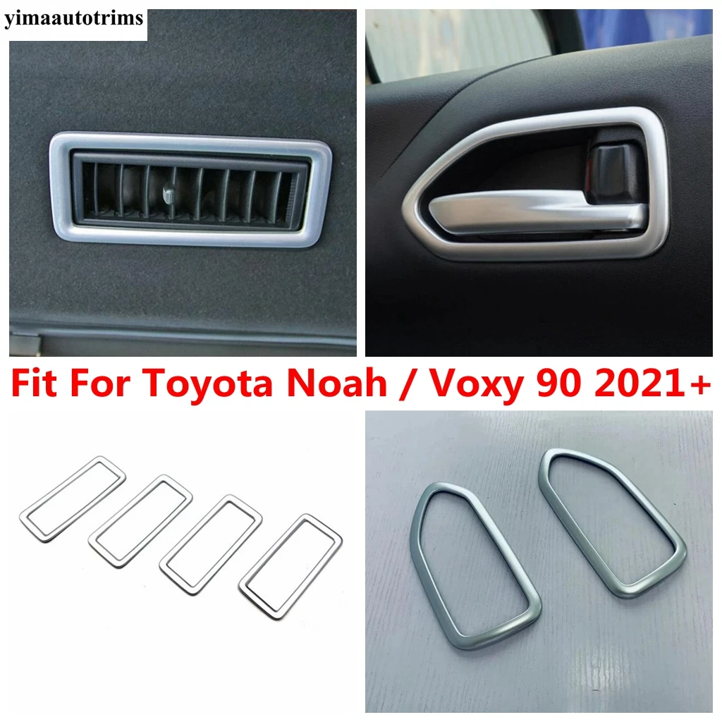 Door Handle Bowl / Roof Air Outlet Vent Decoration Cover Trim For Toyota Noah / Voxy 90 2021 - 2023 Black Accessories Interior
Door Handle Bowl / Roof Air Outlet Vent Decoration Cover Trim For Toyota Noah / Voxy 90 2021 - 2023 Black Accessories Interior