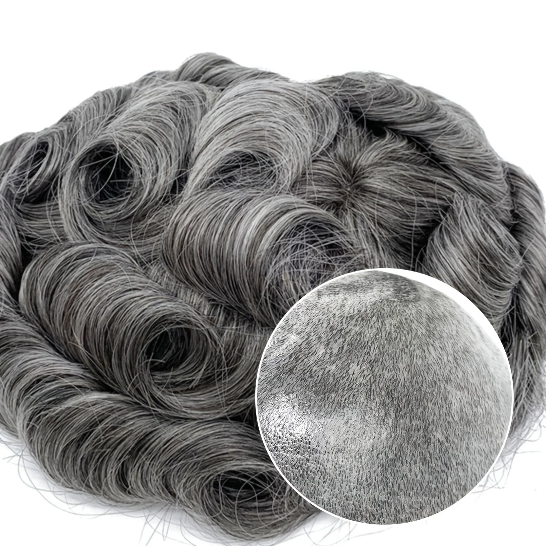 Men'S 6-Inch Human Hair Toupee, 8.0X10.0 inch Full PU Skin Hairpiece for Men, with a 30Mm Wavy Human Hair Replacement System
Men'S 6-Inch Human Hair Toupee, 8.0X10.0 inch Full PU Skin Hairpiece for Men, with a 30Mm Wavy Human Hair Replacement System