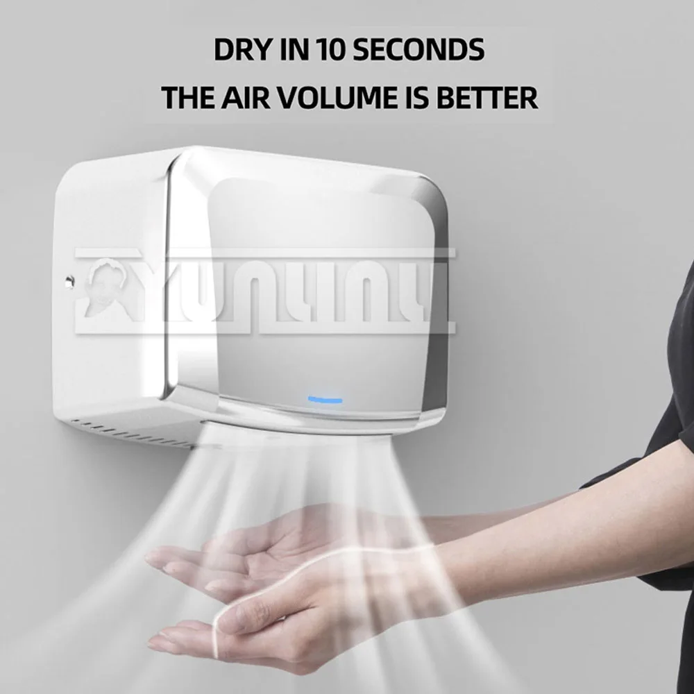 Electric Hands Drying Machine Hand Dryer for Bathroom Hotel Automatic Stainless Steel Hand Dryer
Electric Hands Drying Machine Hand Dryer for Bathroom Hotel Automatic Stainless Steel Hand Dryer