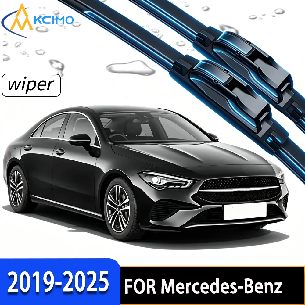 2Pcs Front Windshield Wiper Blades For Mercedes-Benz CLA C118 2019-2025, High-Density Rubber Stable Wiping Direct Replacement
2Pcs Front Windshield Wiper Blades For Mercedes-Benz CLA C118 2019-2025, High-Density Rubber Stable Wiping Direct Replacement