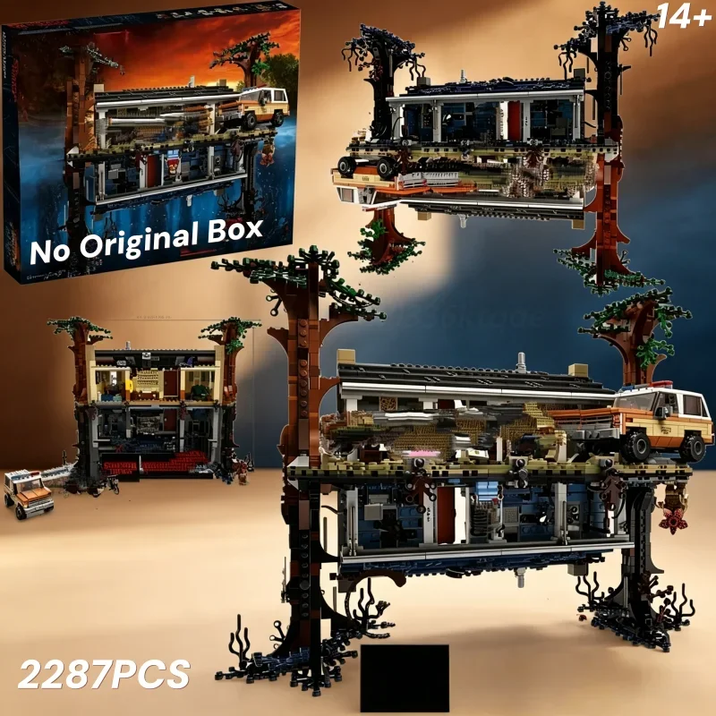 In Stock 2287PCS Strange Story Theme The Upside Down World Building Blocks DIY Assembly Model For Adults Festival Gifts
In Stock 2287PCS Strange Story Theme The Upside Down World Building Blocks DIY Assembly Model For Adults Festival Gifts