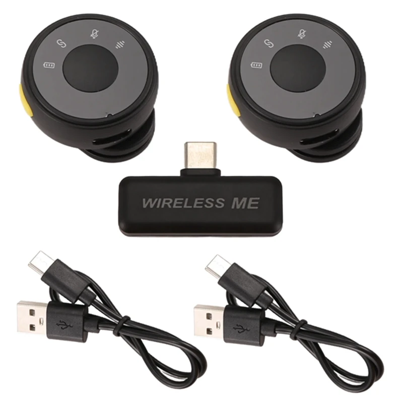ELECT-Magnetic Suction Back Clip Wireless Microphone USB-C Circular Button Lavalier Microphone For Live Video Recording
ELECT-Magnetic Suction Back Clip Wireless Microphone USB-C Circular Button Lavalier Microphone For Live Video Recording