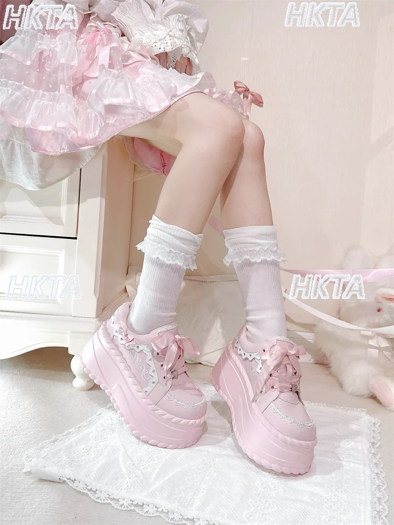 Japanese Fashion Original Multi-color House Girl Platform Shoes Sport Shoes Lei Lei Lolita Small Muffin Shoes for Women Sneakers
Japanese Fashion Original Multi-color House Girl Platform Shoes Sport Shoes Lei Lei Lolita Small Muffin Shoes for Women Sneakers