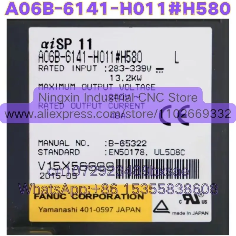 High-quality Goods Second-hand A06B-6141-H011#H580 A06B-6141-H011 Servo Drive Amplifier Module Tested OK
High-quality Goods Second-hand A06B-6141-H011#H580 A06B-6141-H011 Servo Drive Amplifier Module Tested OK