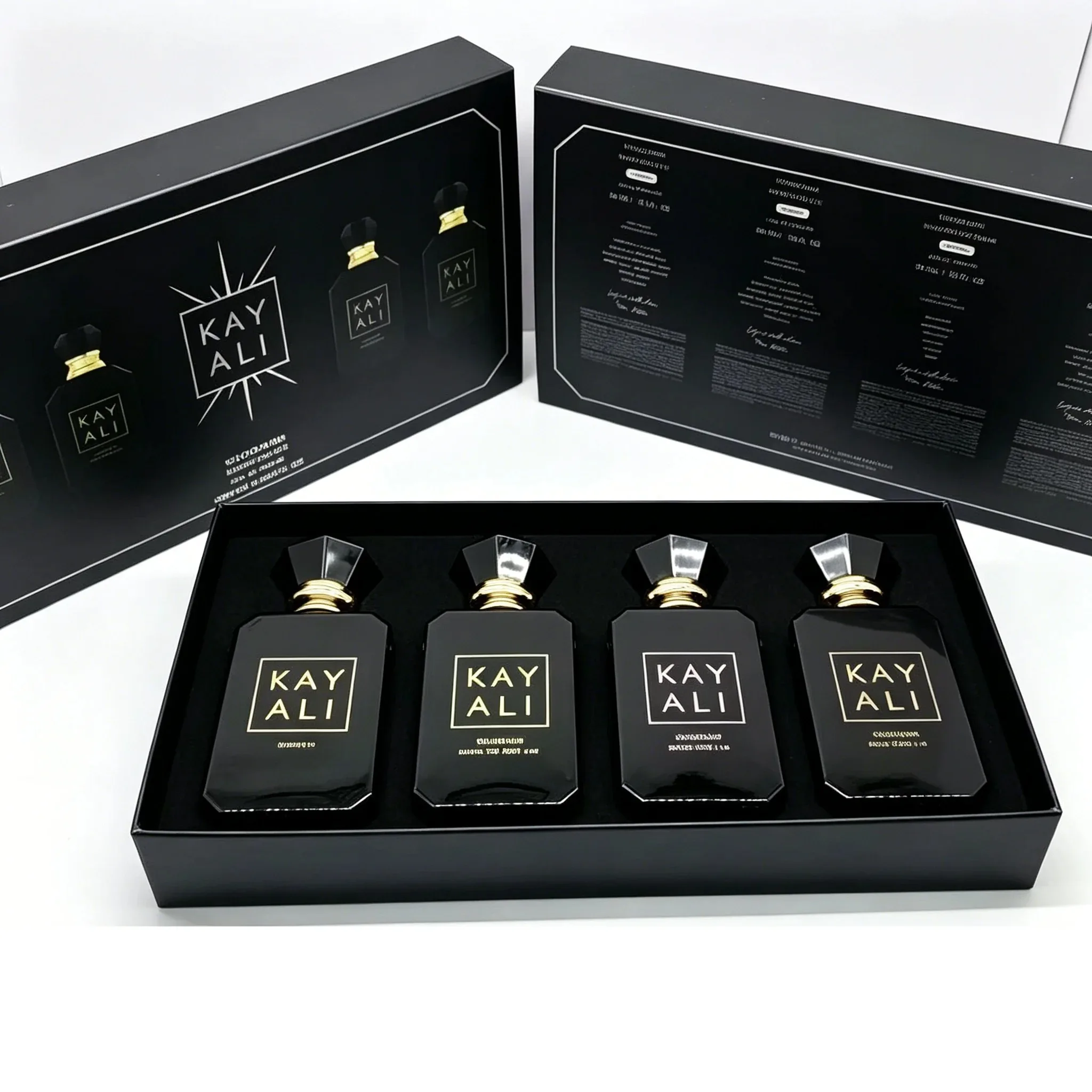 Gift Box Four-Piece Men's Perfume Set 30ml*4, Long-Lasting Fragrance, Dubai Arabian Middle Eastern Women's Perfume
Gift Box Four-Piece Men's Perfume Set 30ml*4, Long-Lasting Fragrance, Dubai Arabian Middle Eastern Women's Perfume