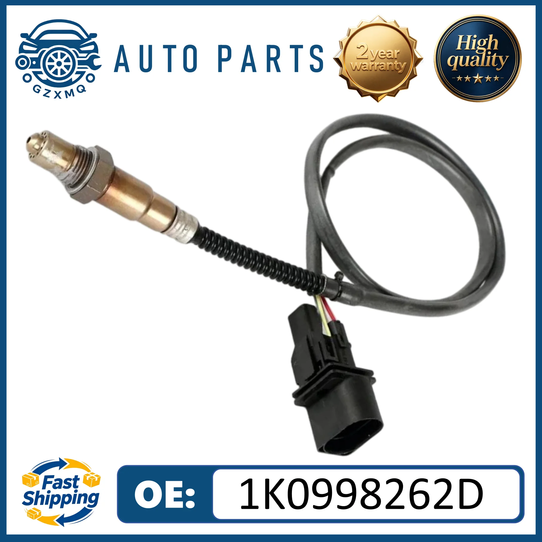 High-quality Oxygen Sensor 1K0998262D Fits for VW Jetta 1.8L-L4 GOLF Beetle Skoda 1999-2005 No#0258007351 234-5112
High-quality Oxygen Sensor 1K0998262D Fits for VW Jetta 1.8L-L4 GOLF Beetle Skoda 1999-2005 No#0258007351 234-5112