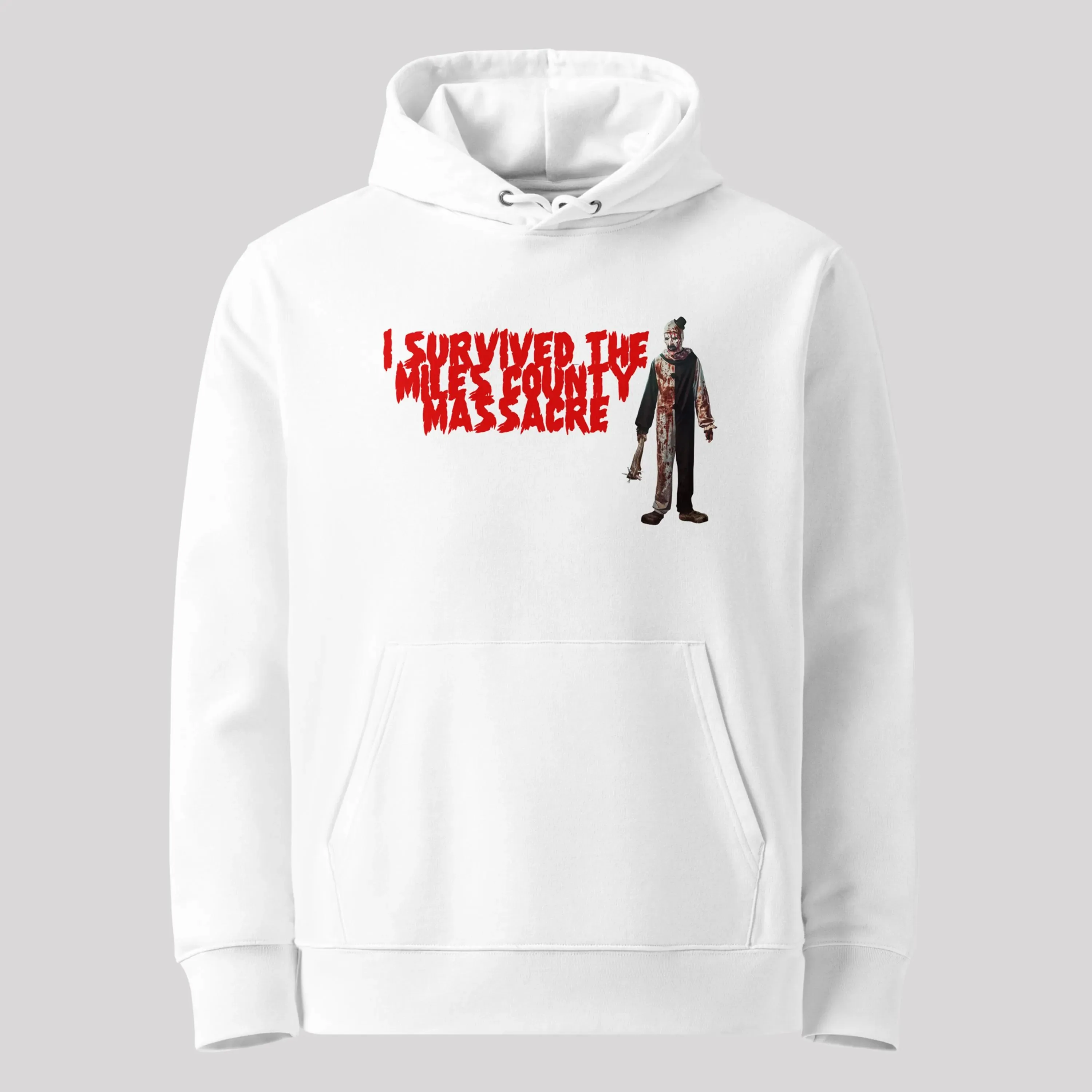 Autumn and Winter "Horror Movie Survivor" Gothic - Trendy Cotton Hoodie, Stylish Horror - Fan Sweatshirt
Autumn and Winter "Horror Movie Survivor" Gothic - Trendy Cotton Hoodie, Stylish Horror - Fan Sweatshirt