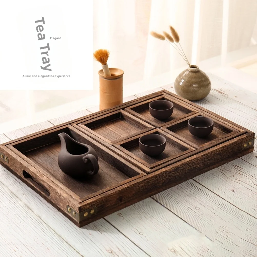 Japanese Style Wooden Tea Tray Set 7 Piece Paulownia Wood Tea Serving Tray Rectangular Fruit Plate Storage Rectangular Plate
Japanese Style Wooden Tea Tray Set 7 Piece Paulownia Wood Tea Serving Tray Rectangular Fruit Plate Storage Rectangular Plate
