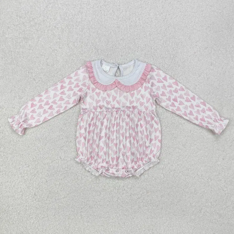 X10.18 New Valentine's Day baby girls romper wholesale pink heart lace white long-sleeved jumpsuit
X10.18 New Valentine's Day baby girls romper wholesale pink heart lace white long-sleeved jumpsuit