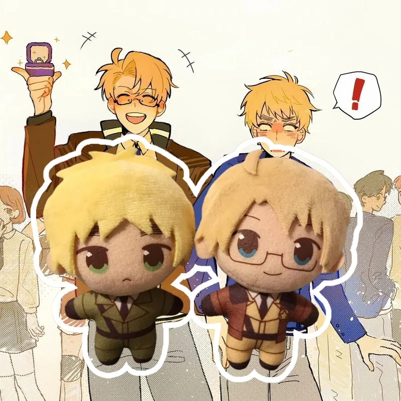 Мягкие игрушки APH Axis Powers, 10 см, аниме-кукла, мягкая набивная игрушка, Hetalia, Артур Киркланд, Альфред Ф. Джонс, куклы для детей, подарок на день рождения
Мягкие игрушки APH Axis Powers, 10 см, аниме-кукла, мягкая набивная игрушка, Hetalia, Артур Киркланд, Альфред Ф. Джонс, куклы для детей, подарок на день рождения