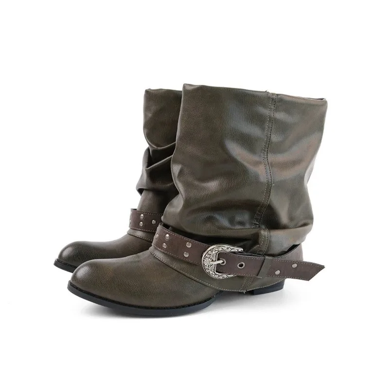 Retro Women Shoes Luxury Genuine Leather Western Cowboy Boots for Woman Exquisite Platform Ankle Boot Designer Shoes Botas Mujer
Retro Women Shoes Luxury Genuine Leather Western Cowboy Boots for Woman Exquisite Platform Ankle Boot Designer Shoes Botas Mujer
