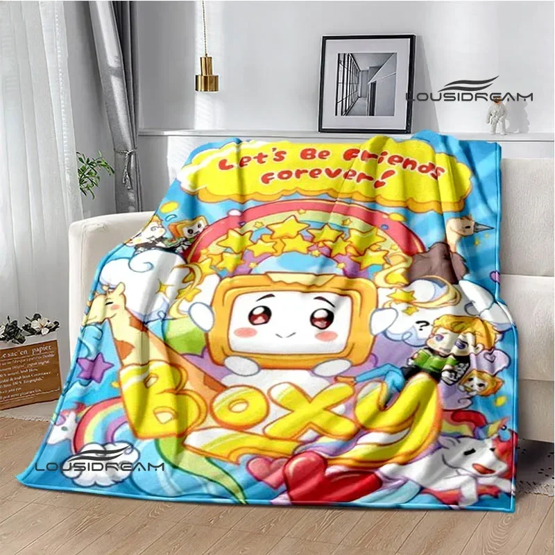 Cute Lankybox Foxy Boxy cartoon Printed blankets Picnic blanket Flannel Warm blanket Travel Blankets bed linings Birthday Gift
Cute Lankybox Foxy Boxy cartoon Printed blankets Picnic blanket Flannel Warm blanket Travel Blankets bed linings Birthday Gift