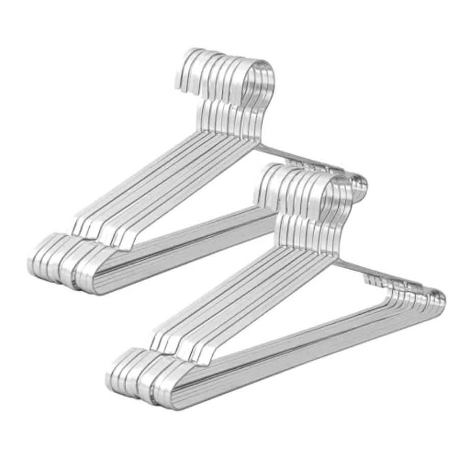 16.5" Heavy Duty Extra Wide Stainless Steel Coats Hangers Strong Durable Metal Hanger for Heavy Garments Sturdy Metal Rack for
16.5" Heavy Duty Extra Wide Stainless Steel Coats Hangers Strong Durable Metal Hanger for Heavy Garments Sturdy Metal Rack for