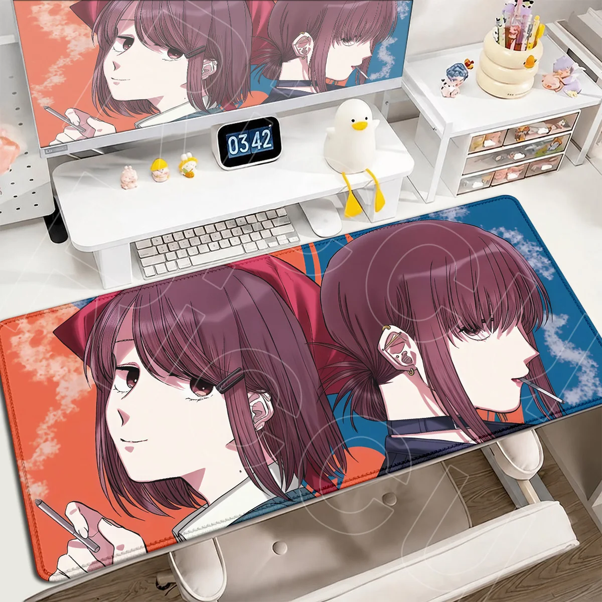Smoking Behind the Supermarket with You Sasaki Yamada Mousepad Gamer PC Computer Keyboard Mat Anime Gaming Accessories Large Rug
Smoking Behind the Supermarket with You Sasaki Yamada Mousepad Gamer PC Computer Keyboard Mat Anime Gaming Accessories Large Rug