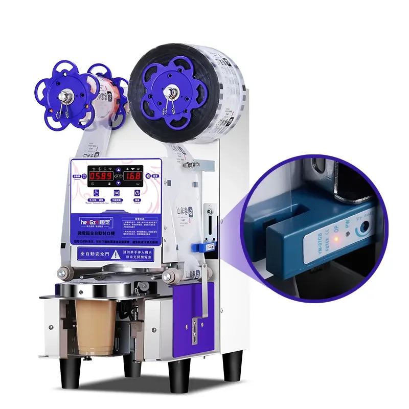 Bubble tea equipment automatic cup sealing machine professional plastic cup sealing machine
Bubble tea equipment automatic cup sealing machine professional plastic cup sealing machine