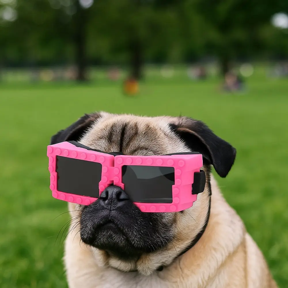 Building Block Dog Goggles Breathable UV Protection Protective Eyewear Novelty Adjustable Windproof Dog Glasses Costume Party
Building Block Dog Goggles Breathable UV Protection Protective Eyewear Novelty Adjustable Windproof Dog Glasses Costume Party