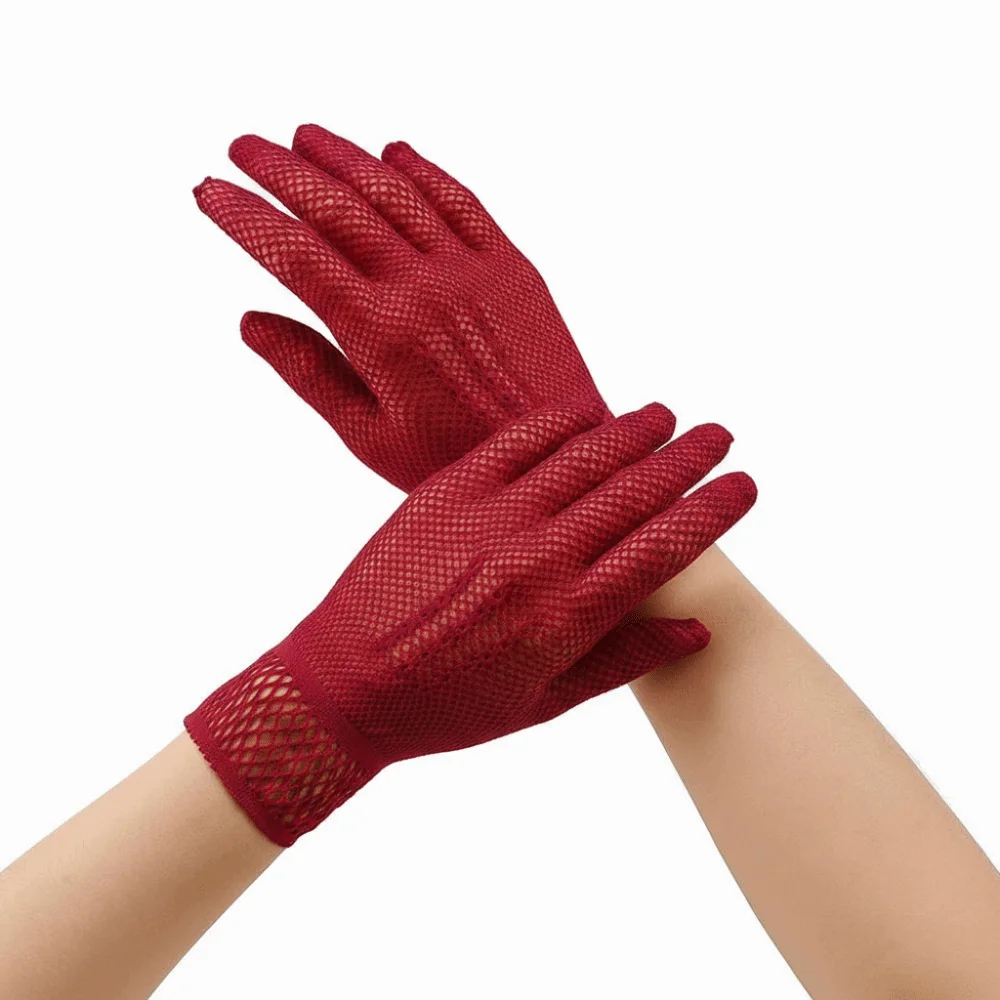 Fashion Lace Bridal Gloves Hollow-out Elegant Sheer Mesh Gloves Breathable Wedding Gloves For Party Prom Banquet
Fashion Lace Bridal Gloves Hollow-out Elegant Sheer Mesh Gloves Breathable Wedding Gloves For Party Prom Banquet