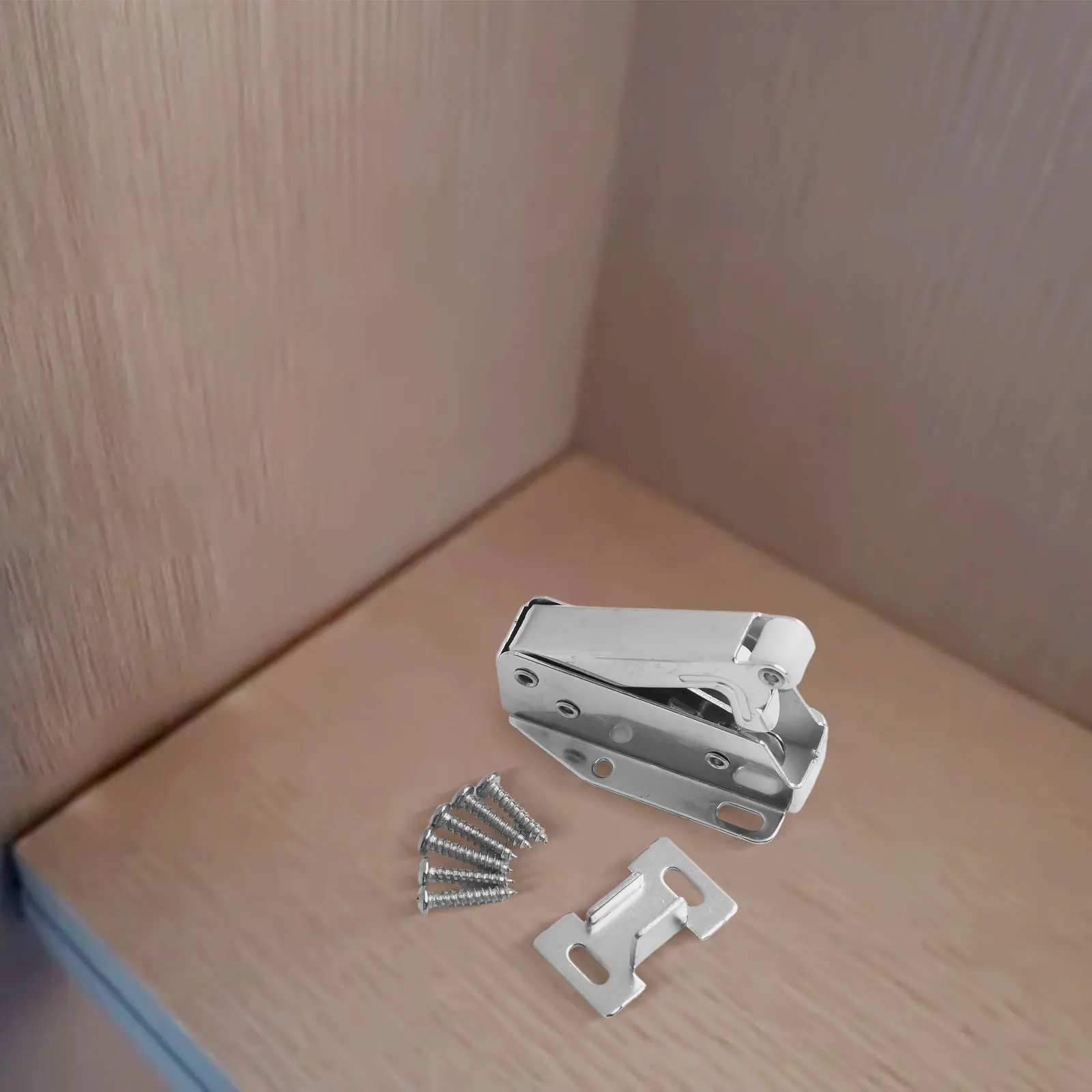 Cabinet Door Lock Rebound Self-Locking Device Wardrobe Cabinet Door Rebound Lock Furniture Self-locking Device Hardware
Cabinet Door Lock Rebound Self-Locking Device Wardrobe Cabinet Door Rebound Lock Furniture Self-locking Device Hardware