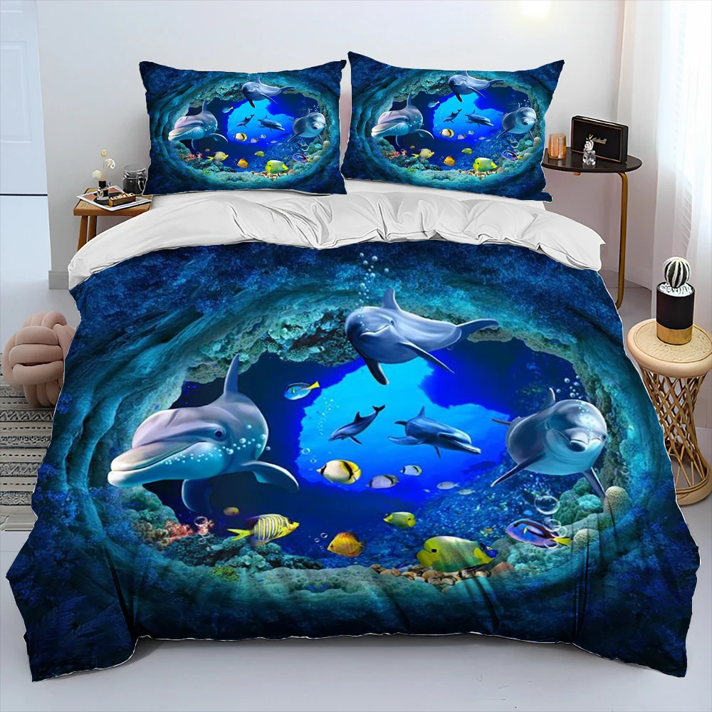 3D морское дно Illusion Underwater World Dolphin Comforter Комплект постельного белья, пододеяльник, комплект постельного белья, пододеяльник, наволочка, комплект постельного белья Queen
3D морское дно Illusion Underwater World Dolphin Comforter Комплект постельного белья, пододеяльник, комплект постельного белья, пододеяльник, наволочка, комплект постельного белья Queen