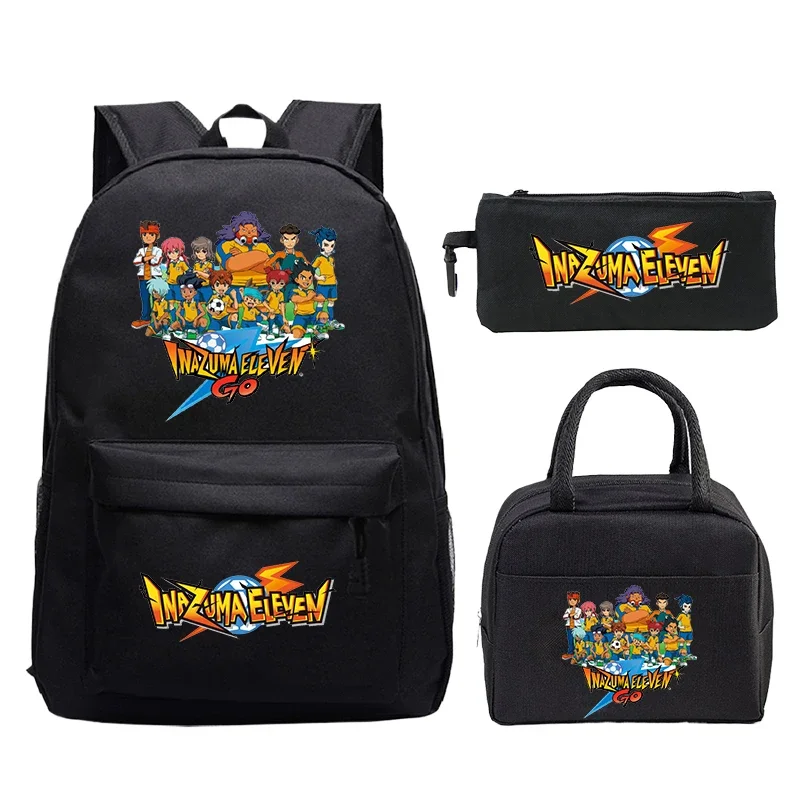 3pcs Inazuma Eleven Go Backpacks Cartoon Anime Schoolbag with Lunch Bag Waterproof Kids Knapsacks Gifts for Student Rucksack
3pcs Inazuma Eleven Go Backpacks Cartoon Anime Schoolbag with Lunch Bag Waterproof Kids Knapsacks Gifts for Student Rucksack