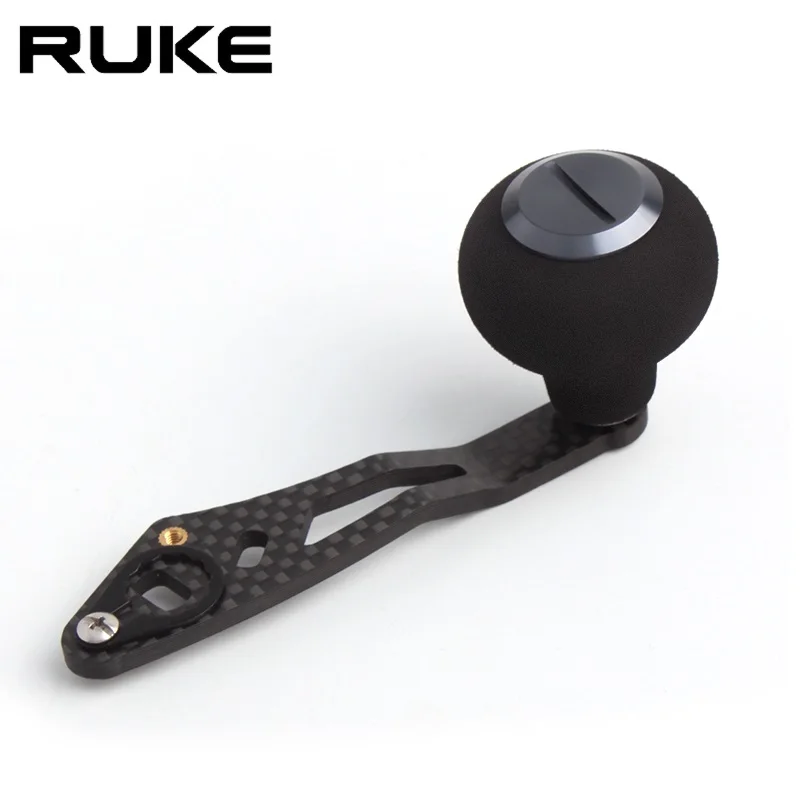 Ruke newfishing reel handle carbon fiber single rocker with Eva Length 92mm 7*4/8*5mm holes suit D/S/A reel handle DIY accessory
Ruke newfishing reel handle carbon fiber single rocker with Eva Length 92mm 7*4/8*5mm holes suit D/S/A reel handle DIY accessory