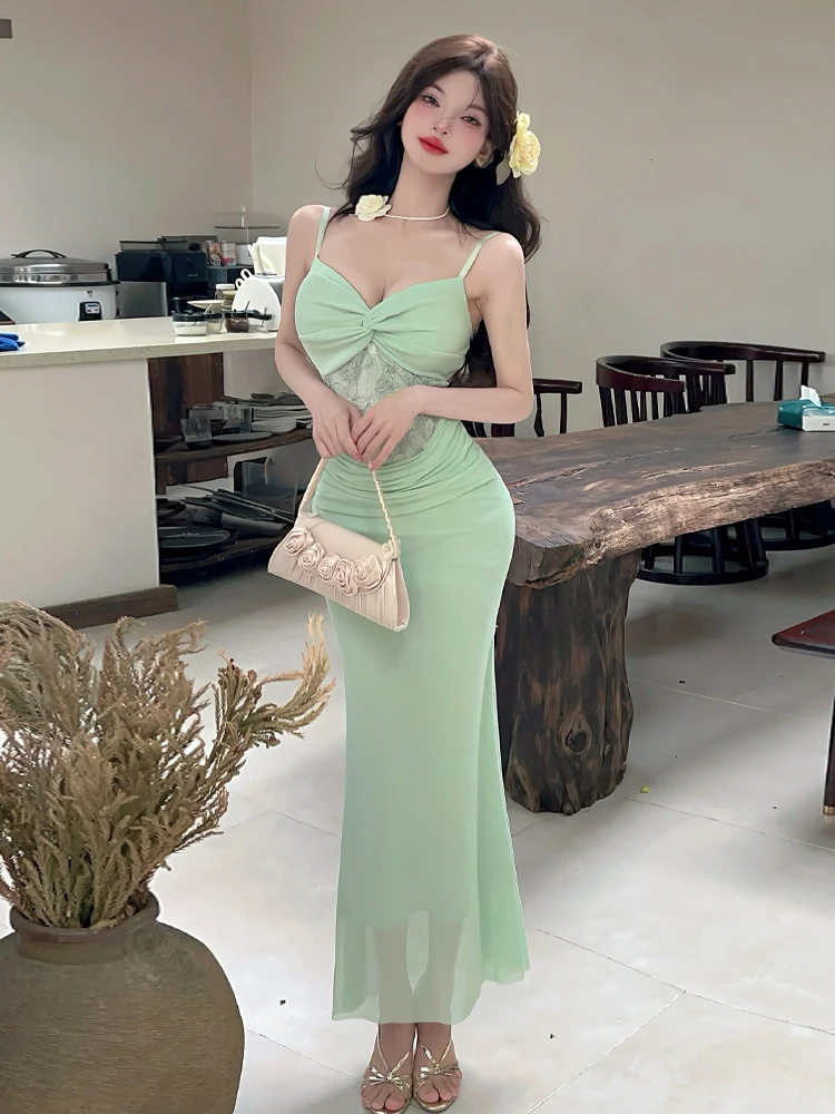 Сексуальное милое кружево Me Splice с длинными бретелями Bodycon Fi Tail Dr Pure Desire с завязкой на талии V Ne H pe Summer Dr
Сексуальное милое кружево Me Splice с длинными бретелями Bodycon Fi Tail Dr Pure Desire с завязкой на талии V Ne H pe Summer Dr