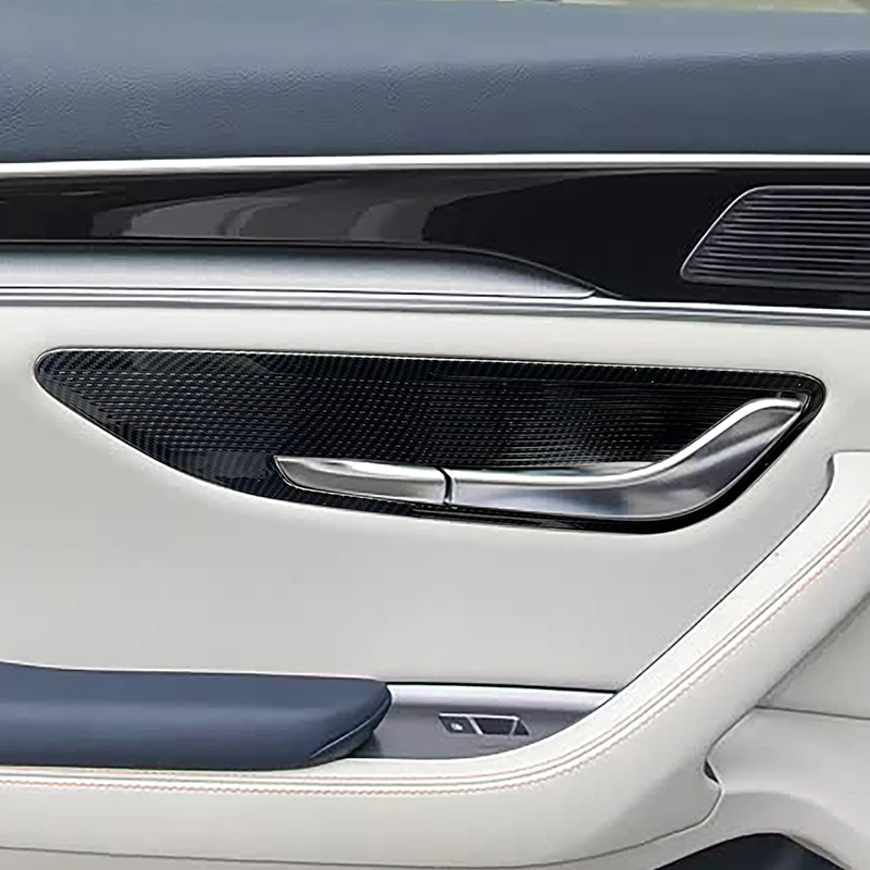 Цветная дверная ручка из углеродного волокна, декоративная накладка для BYD Song PLUS 2023, автомобильный Стайлинг, аксессуары для интерьера
Цветная дверная ручка из углеродного волокна, декоративная накладка для BYD Song PLUS 2023, автомобильный Стайлинг, аксессуары для интерьера