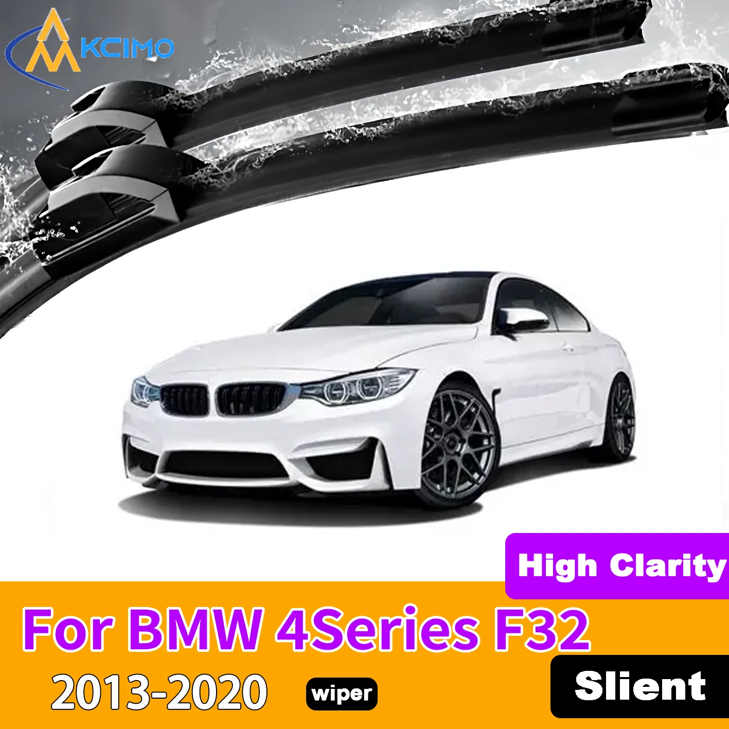 KCIMO 2PCS Front Windshield Wiper Blades For BMW 4Series F32 36 G23 2013-2020 Rubber Full Coverage Wiping Silent Wiper Blades
KCIMO 2PCS Front Windshield Wiper Blades For BMW 4Series F32 36 G23 2013-2020 Rubber Full Coverage Wiping Silent Wiper Blades