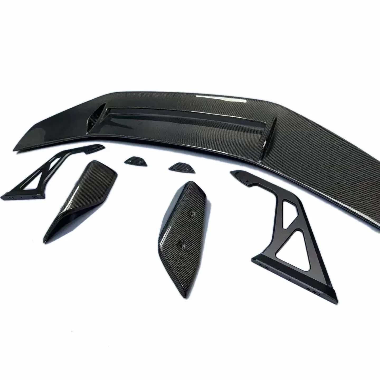 High Quality Carbon Fiber AD-R3 Style ROOF Double Deck Swan Neck Wing for BMW G80 M3/G82/G83 M4 Trunk Lip Splitter Spoiler!!
High Quality Carbon Fiber AD-R3 Style ROOF Double Deck Swan Neck Wing for BMW G80 M3/G82/G83 M4 Trunk Lip Splitter Spoiler!!