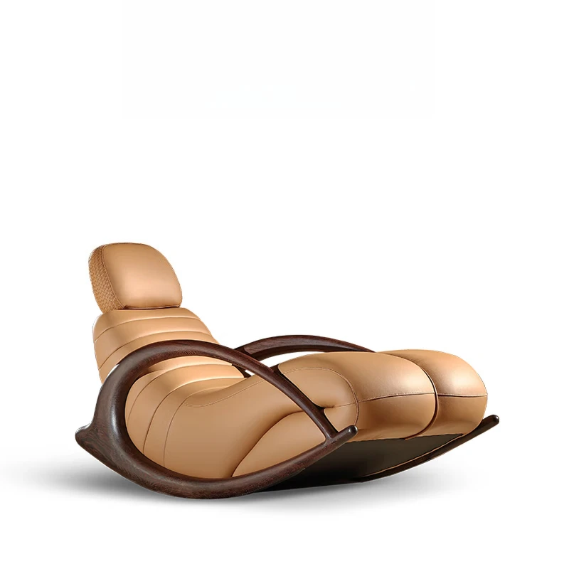 Chicken wing solid wood cowhide leather recliner rocking chair single leisure sofa new leather solid wood rocking chair recliner
Chicken wing solid wood cowhide leather recliner rocking chair single leisure sofa new leather solid wood rocking chair recliner