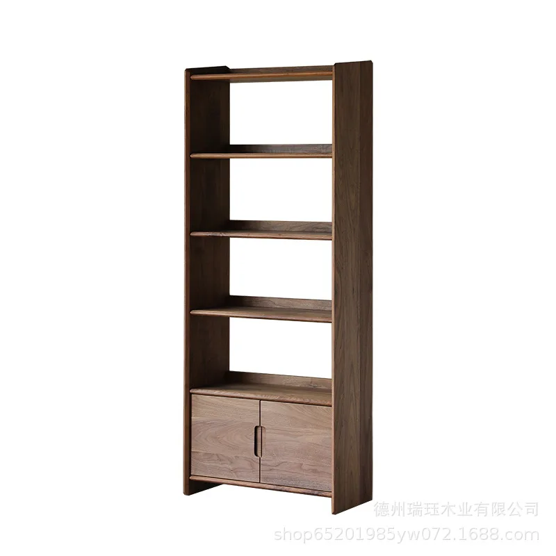 Nordic red oak black walnut solid wood cherry wood bookshelf floor shelf simple Nordic multi-layer combination bookcase
Nordic red oak black walnut solid wood cherry wood bookshelf floor shelf simple Nordic multi-layer combination bookcase