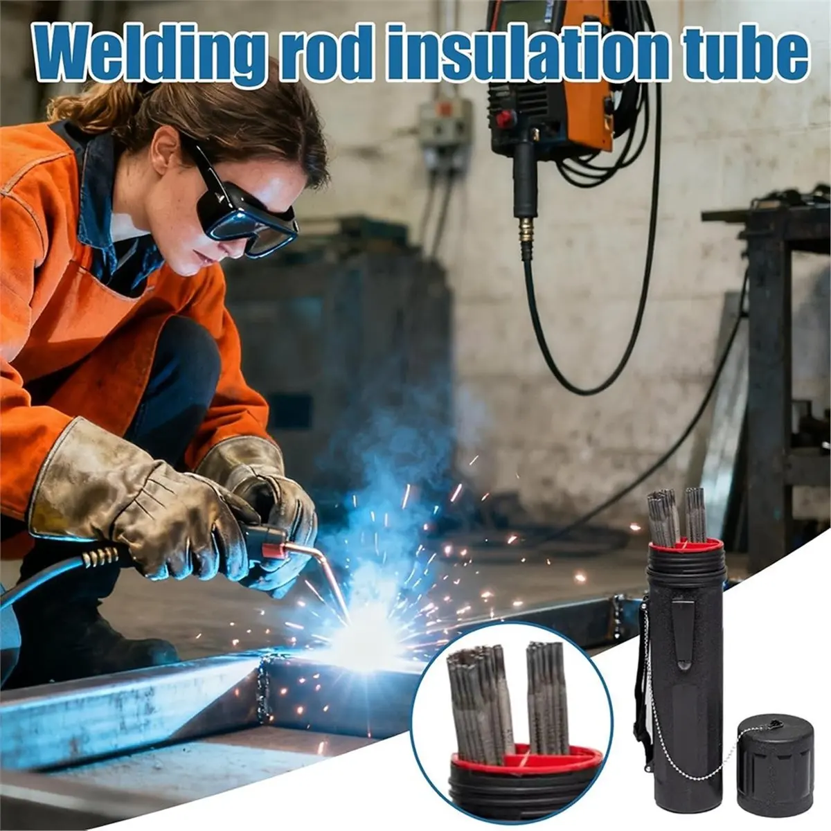 Новый держатель-контейнер для сварочных электродов 2026 года, легкий, идеально подходит для обслуживания
Новый держатель-контейнер для сварочных электродов 2026 года, легкий, идеально подходит для обслуживания