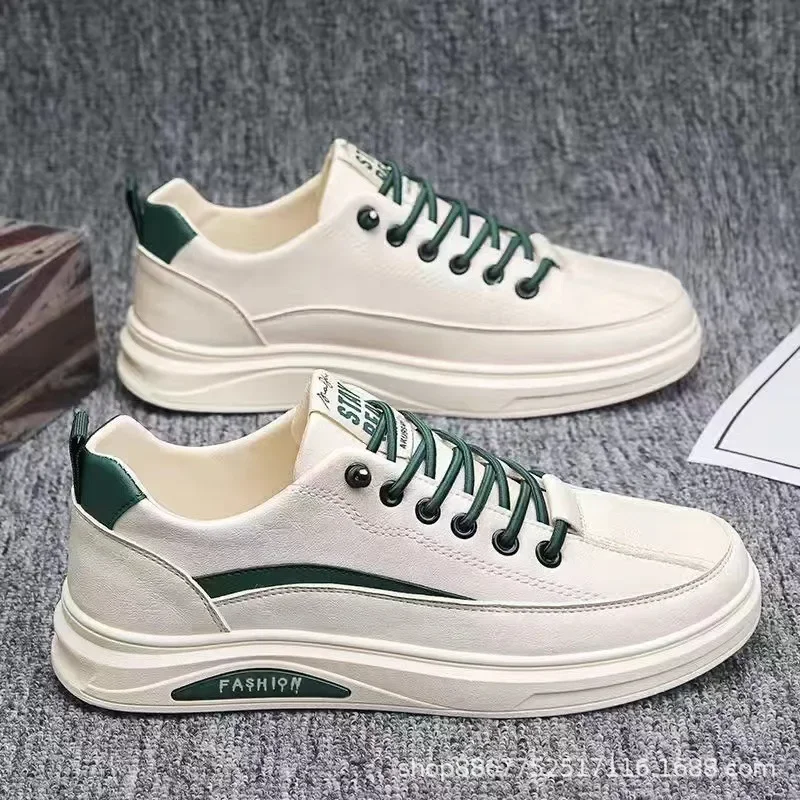 Fashion Leather Shoes Comfortable Sports Sneakers Slip on Shoes for Men High Top Leather Casual Shoes Flat Ankle Boots
Fashion Leather Shoes Comfortable Sports Sneakers Slip on Shoes for Men High Top Leather Casual Shoes Flat Ankle Boots
