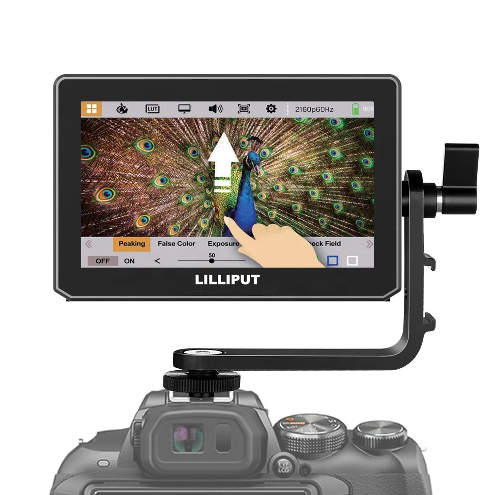 5-дюймовая сенсорная камера с 4K HDMI входом и выходом Micro Single Camera внешний дисплей
5-дюймовая сенсорная камера с 4K HDMI входом и выходом Micro Single Camera внешний дисплей