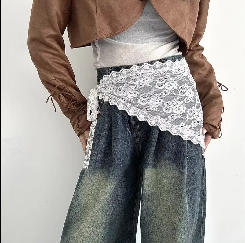 HOT SALE! Y2K Women Lace Tulle Bandage Skirt Stacked Lace Half Skirt Match Pants Lace Half Skirt Outwear Mini Skirt Match Pants
HOT SALE! Y2K Women Lace Tulle Bandage Skirt Stacked Lace Half Skirt Match Pants Lace Half Skirt Outwear Mini Skirt Match Pants
