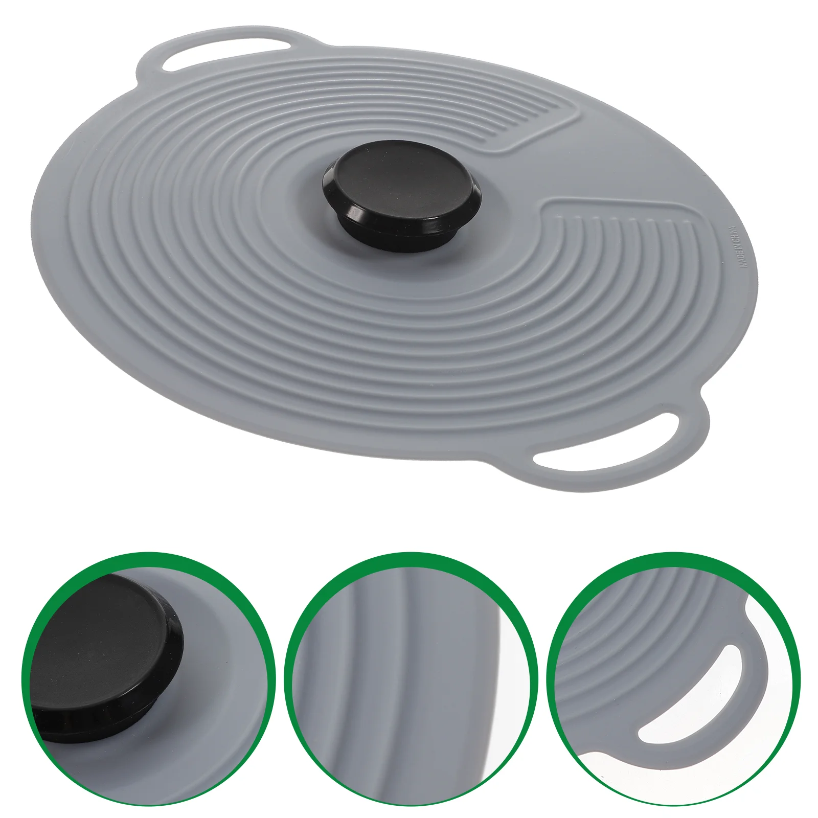 Silicone Pot Lid Kitchen Cabinet Knobs Household Pan Cover Useful Suction Stretch Silica Gel Travel Supply
Silicone Pot Lid Kitchen Cabinet Knobs Household Pan Cover Useful Suction Stretch Silica Gel Travel Supply