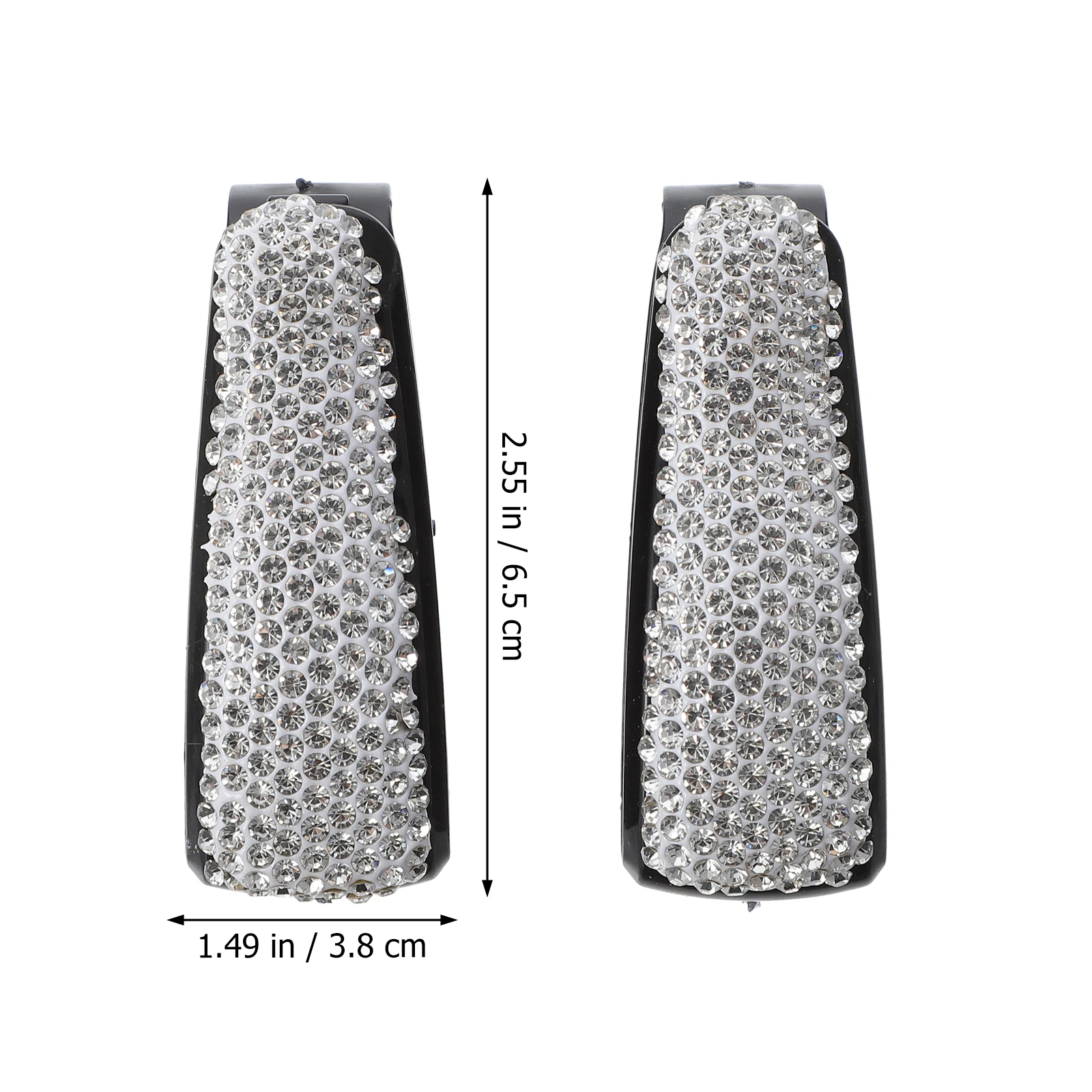 2Pcs Car Glasses Holder Clip for Visor Sunglasses Eyeglasses Rhinestone Multipurpose Lightweight Practical Durability Vehicle
2Pcs Car Glasses Holder Clip for Visor Sunglasses Eyeglasses Rhinestone Multipurpose Lightweight Practical Durability Vehicle