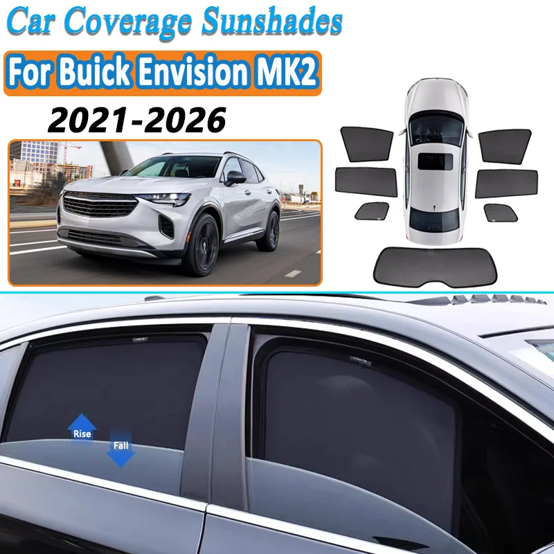 Car Mesh Shades For Buick Envision MK2 2021-2026 Window Sunshades Sunscreen Privacy Curtains Auto Accessories Sun Visor Mosquito
Car Mesh Shades For Buick Envision MK2 2021-2026 Window Sunshades Sunscreen Privacy Curtains Auto Accessories Sun Visor Mosquito