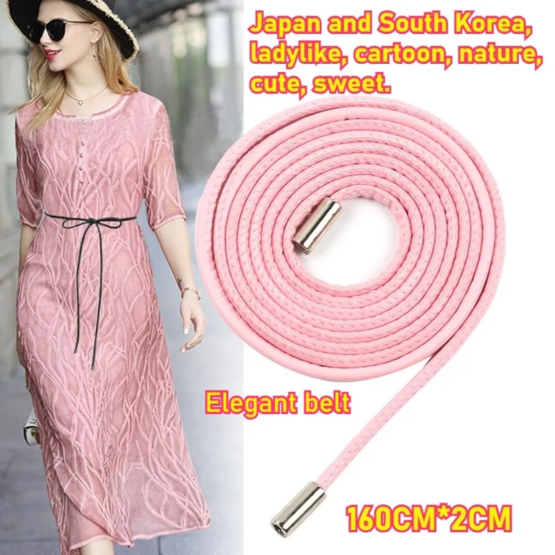 Simple rope belt, thin women's car line rope, waist chain, versatile waist rope, thin rope with clothing accessories
Simple rope belt, thin women's car line rope, waist chain, versatile waist rope, thin rope with clothing accessories