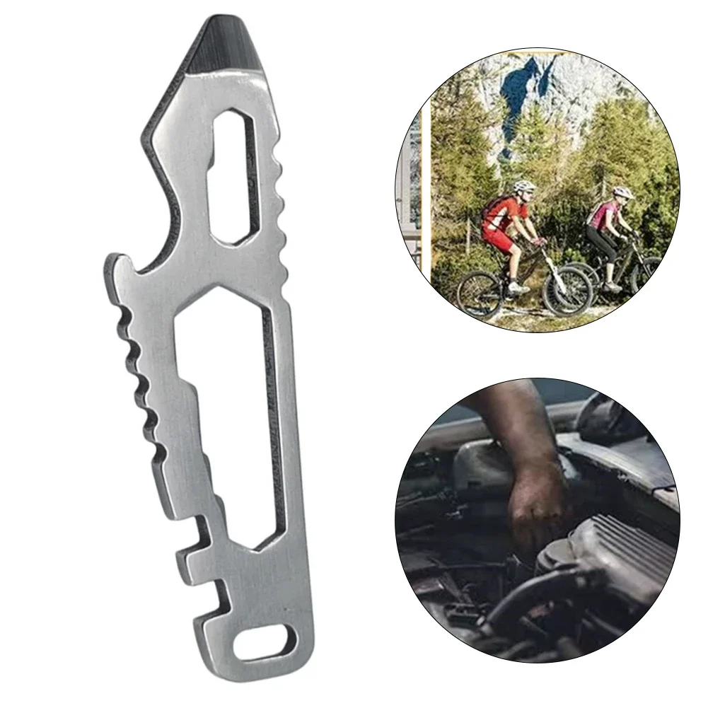 Stainless Steel Outdoor Multifunctional Gadgets Camping Equipment Camping Supplies Portable Hexagon Wrench Bottle Opener Tools
Stainless Steel Outdoor Multifunctional Gadgets Camping Equipment Camping Supplies Portable Hexagon Wrench Bottle Opener Tools