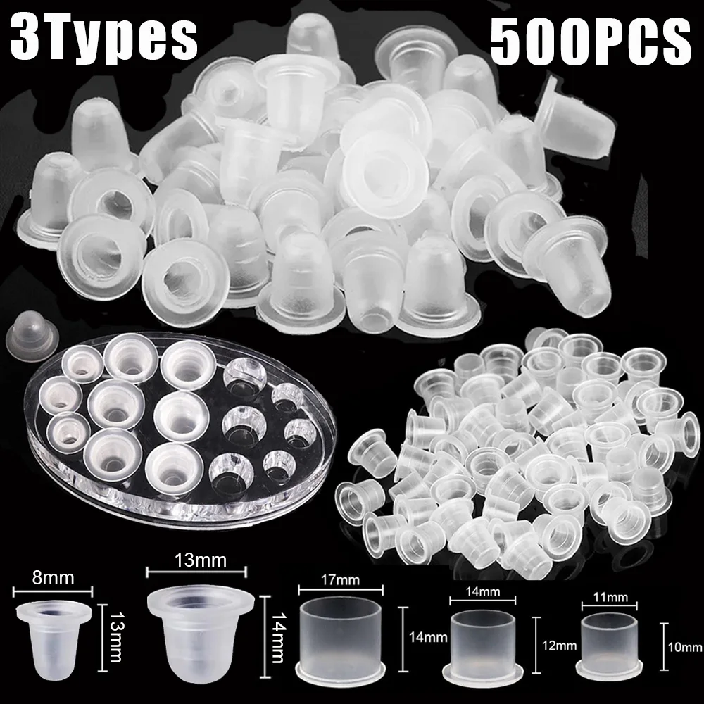 500PCS Tattoo Ink Cups 3 Types Disposable Tattoo Pigment Holder Containers Permanent Makeup Tattoo Ink Caps Tattoo Accessories
500PCS Tattoo Ink Cups 3 Types Disposable Tattoo Pigment Holder Containers Permanent Makeup Tattoo Ink Caps Tattoo Accessories