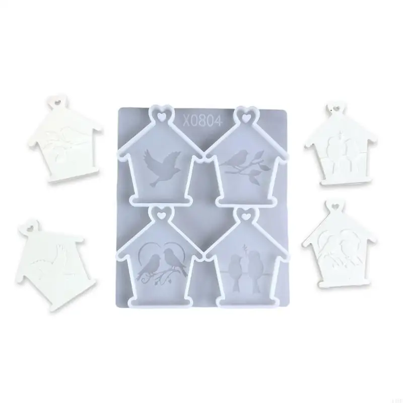 448E прочные силиконовые птичьи плесени для уникальных ювелирных украшений и ремесел 
448E прочные силиконовые птичьи плесени для уникальных ювелирных украшений и ремесел