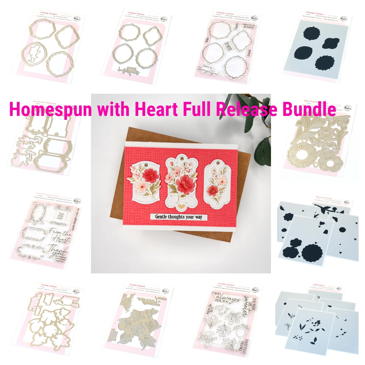 New Bloomsmith Florals Metal Cutting Dies Stamps Stencils Scrapbooking Embossed Make Paper Card Album DIY Craft Decoration
New Bloomsmith Florals Metal Cutting Dies Stamps Stencils Scrapbooking Embossed Make Paper Card Album DIY Craft Decoration