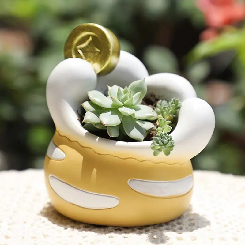 Creative Cat Claw Flower Vase Cute Resin Flower Pot Cartoon Succulent Pots Home Garden Decor Bonsai Pots Birthday Gift
Creative Cat Claw Flower Vase Cute Resin Flower Pot Cartoon Succulent Pots Home Garden Decor Bonsai Pots Birthday Gift
