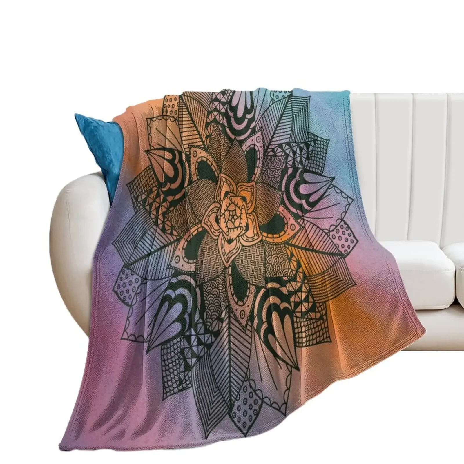 Succulent Mandala Throw Blanket Bed Fashionable Plaid on the sofa Flannel Blankets
Succulent Mandala Throw Blanket Bed Fashionable Plaid on the sofa Flannel Blankets
